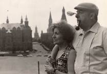 Pablo Neruda e sua esposa, Matilde Urrutia